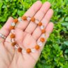 Clear quartz & Rudraksha Bracelet