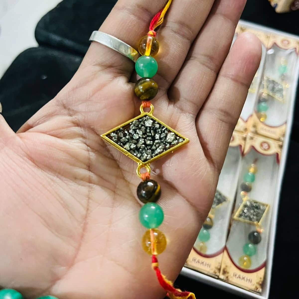 Genuine Crystal Rakhi
